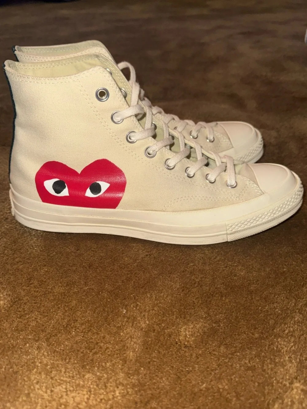 Converse x PLAY Comme des Garçons high-top sneakers - Picture 2 of 6